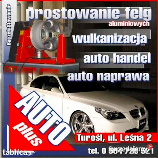Sezonowa wymiana opon 40 50 komplet AUTOPLUS Turośl