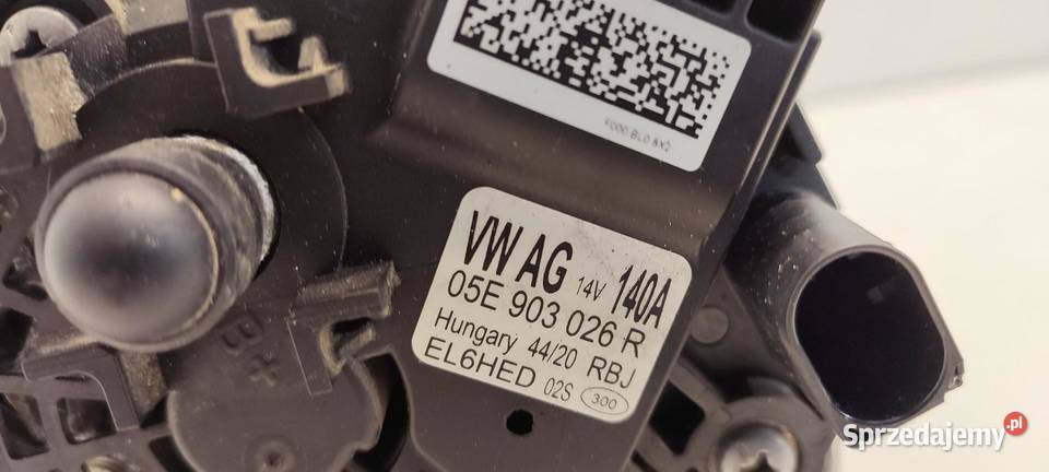 VW TIGUAN II ALTERNATOR 15 05E903026R