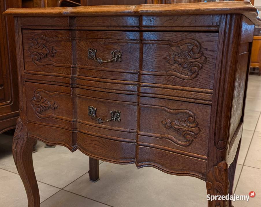 Dębowa komoda ludwikowskasklep Dąbrowa Górnicza