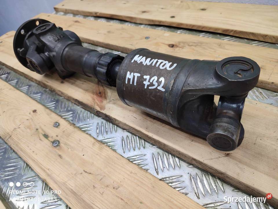 Wał kardana Manitou MT732 wielkopolskie Wilkowo