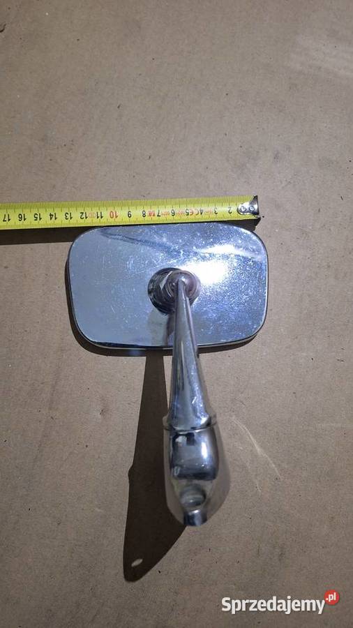 Lusterko zewnętrzne chrom Garbus FSO Gaz Skoda osobowe Lusterka zewnętrzne