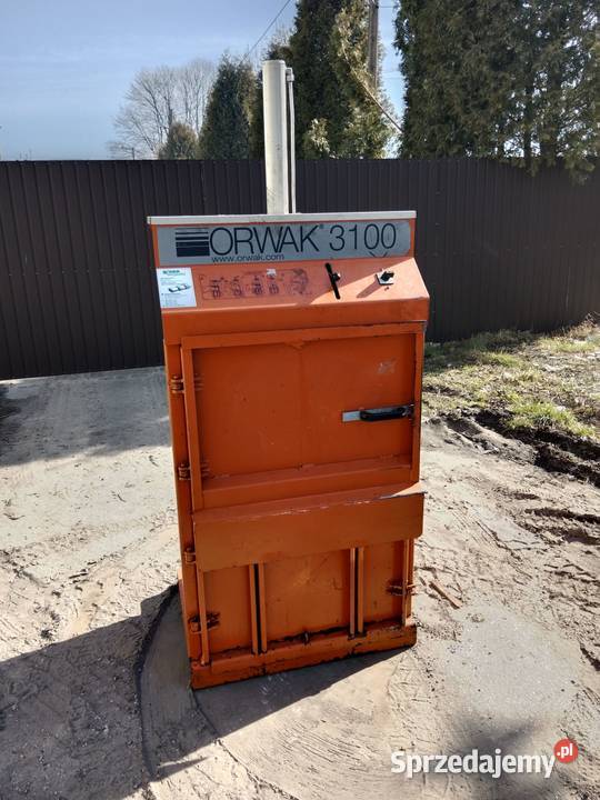 Belownica prasa do odpadów folii kartonu Drzewica