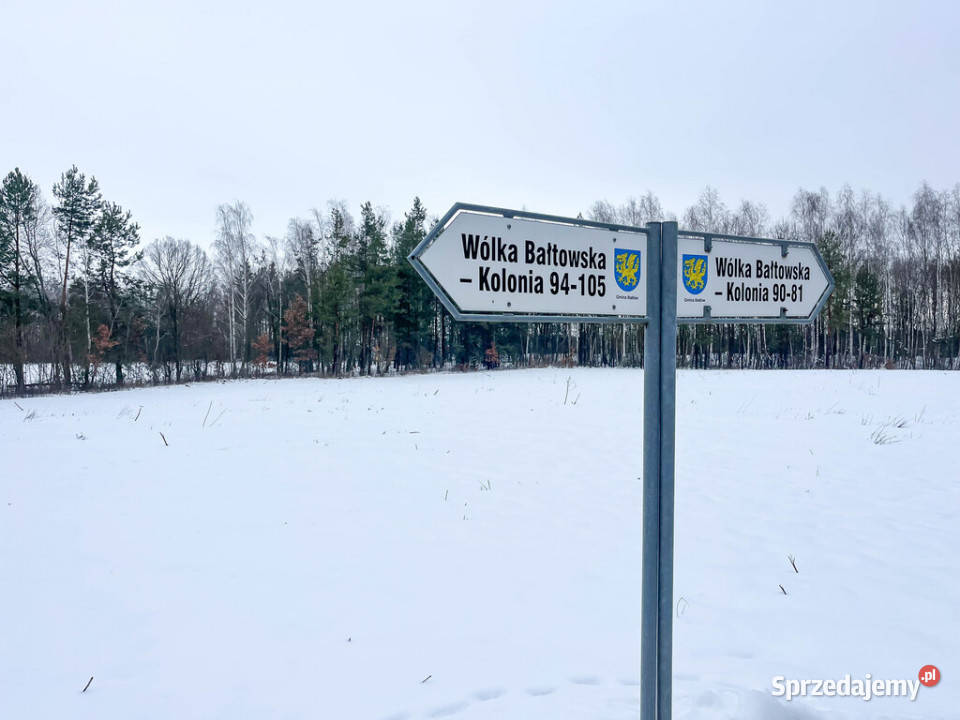 Działka budowlano rolna z WZ obok Bałtowa 103ha Wólka Bałtowska