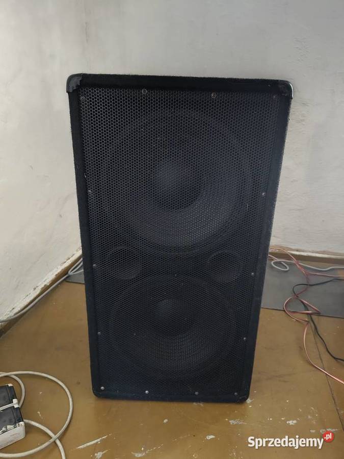 Dwie kolumny basowe omnitronic Otmuchów