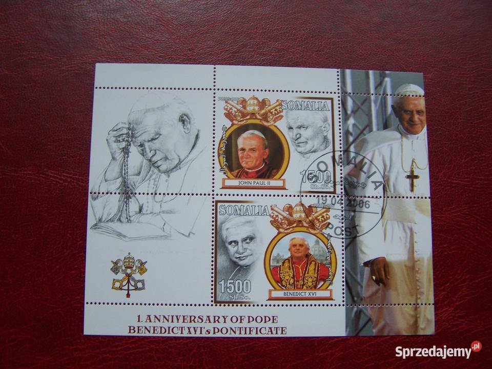 Somalia 2006 CTO Papież Jan Paweł II 3 Tychy