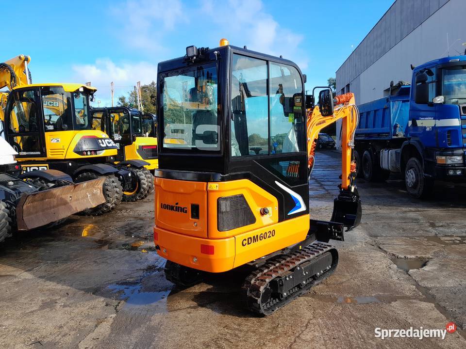 MINIKOPARKA LONKING 2TONY JCB CAT KUBOTA VOLVO Krotoszyn sprzedam