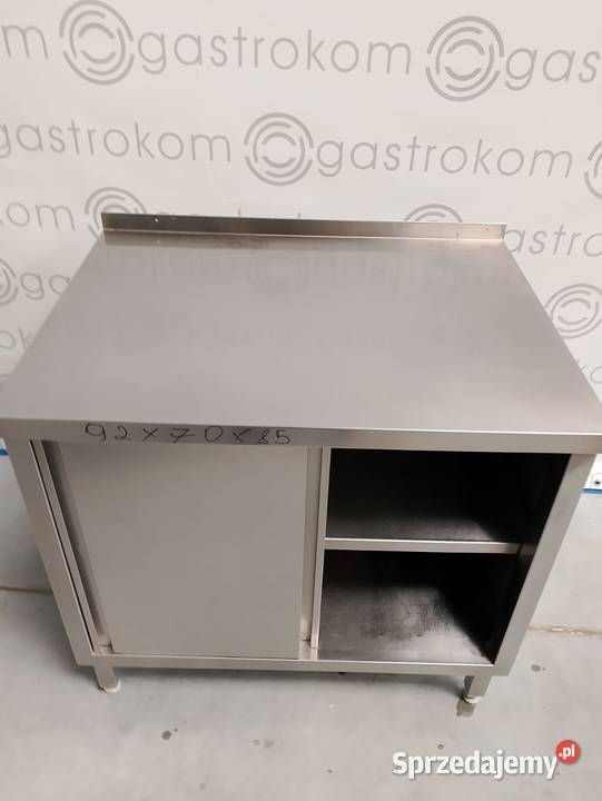 Stół z drzwiami suwanymi 92x70x85 dolnośląskie Wrocław sprzedam