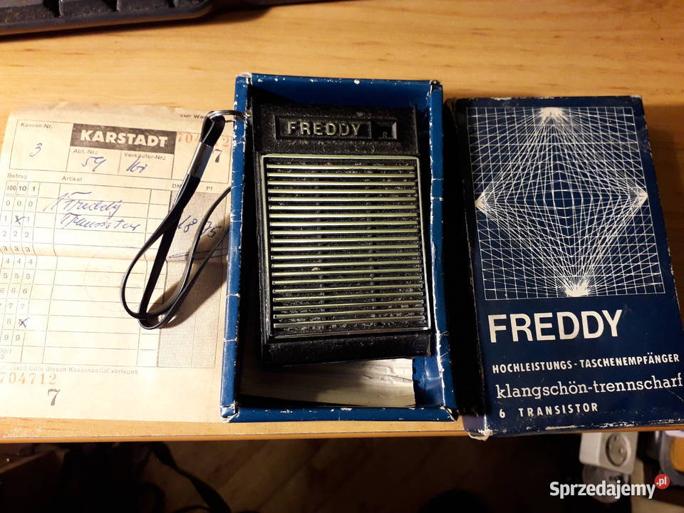 Mikro radio Freddy Warszawa sprzedam