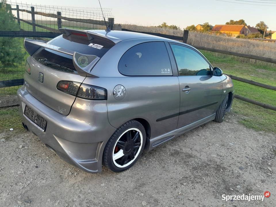 Seat ibiza jedyna w swoim rodzaju Tuning aluminiowe felgi wielkopolskie Robaczyn