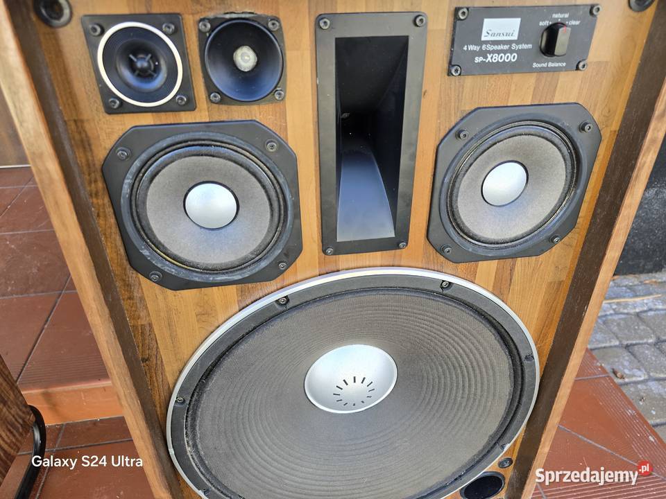 mega kolumny sansui spx8000 fornir Chełm Śląski