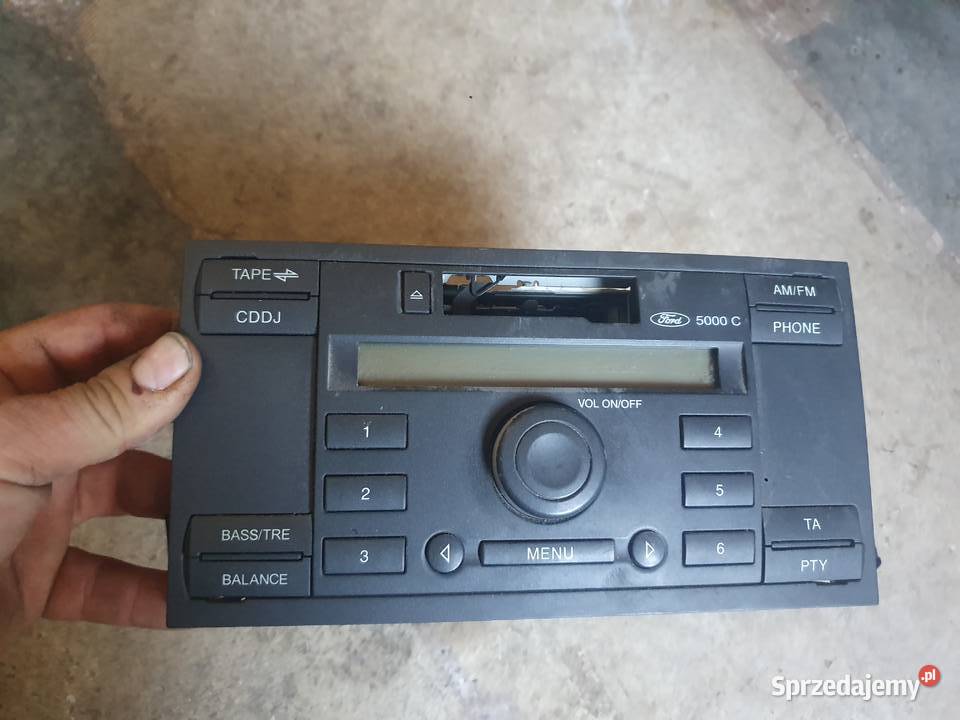 Radio fabryczne radioodbiornik Ford 5000c 5000 c
