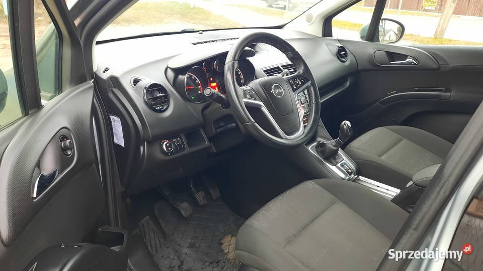 Opel Meriva 14 Turbo Edition 2013 r Klima Alu Van / Minibus Kraśnik