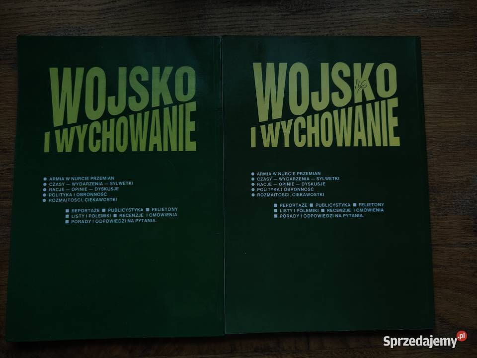 Wojsko i wychowanie Pismo żołnierzy zawodowych Kraków