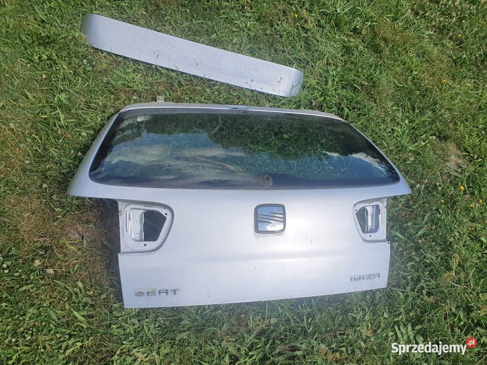 Klapa tylna tył Seat Ibiza II lift 9901 srebrna małopolskie Kraków