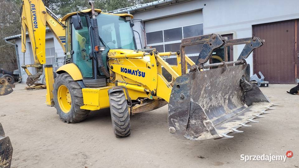 Koparko ładowarka komatsu wb 93 r 6000h Koparko ładowarki