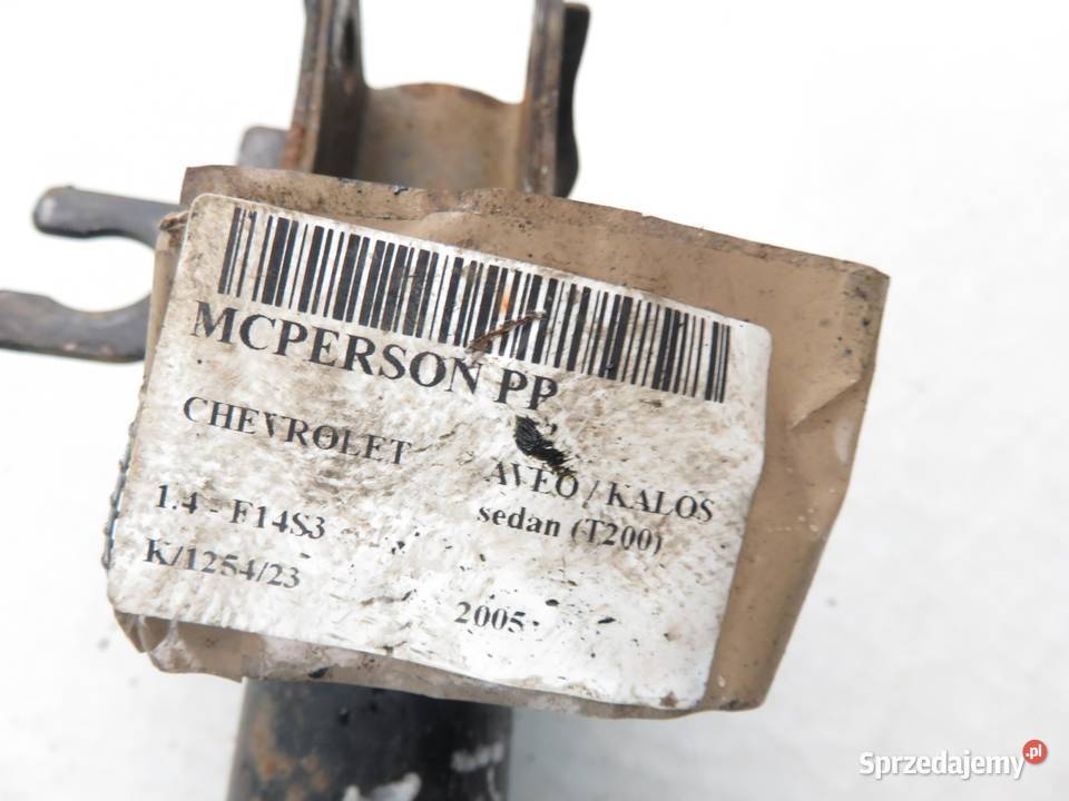 MCPERSON PRAWY PRZEDNI CHEVROLET AVEO T200 14 B Amortyzatory