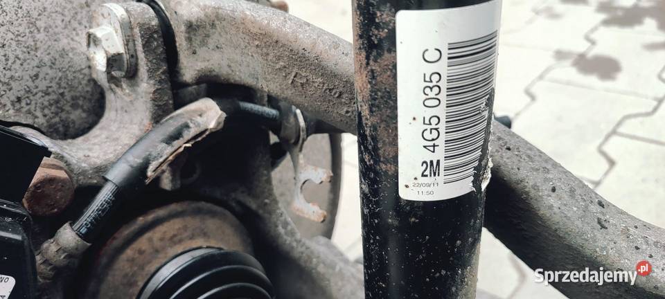 AUDI A7 4G ZAWIESZENIE BELKA TYŁ 30 TDI QUATTRO dolnośląskie