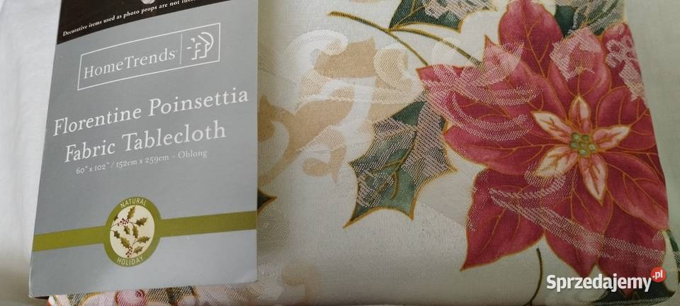 Obrus duży 152x259 z USA nowy gwiazda Wrocław