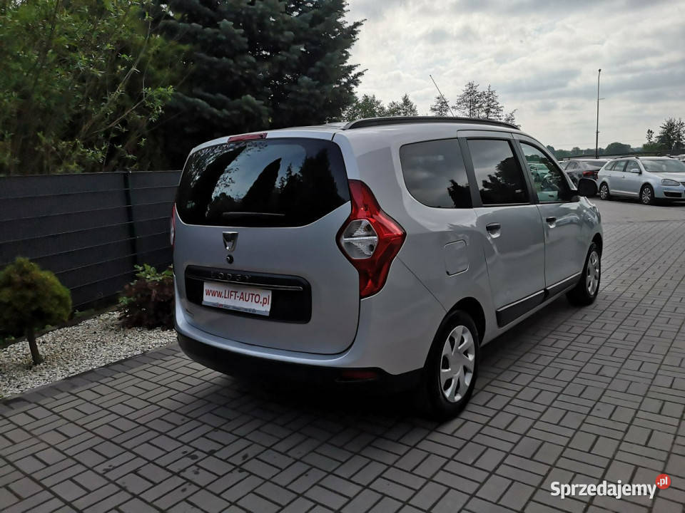 Dacia Lodgy 16 Benzyna 102 Klima Halogeny Serwis VAT marża Strzegom