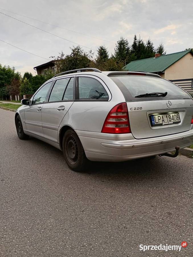 Mercedes Benz C klasa w203 uszkodzony lubelskie Dębowa Kłoda