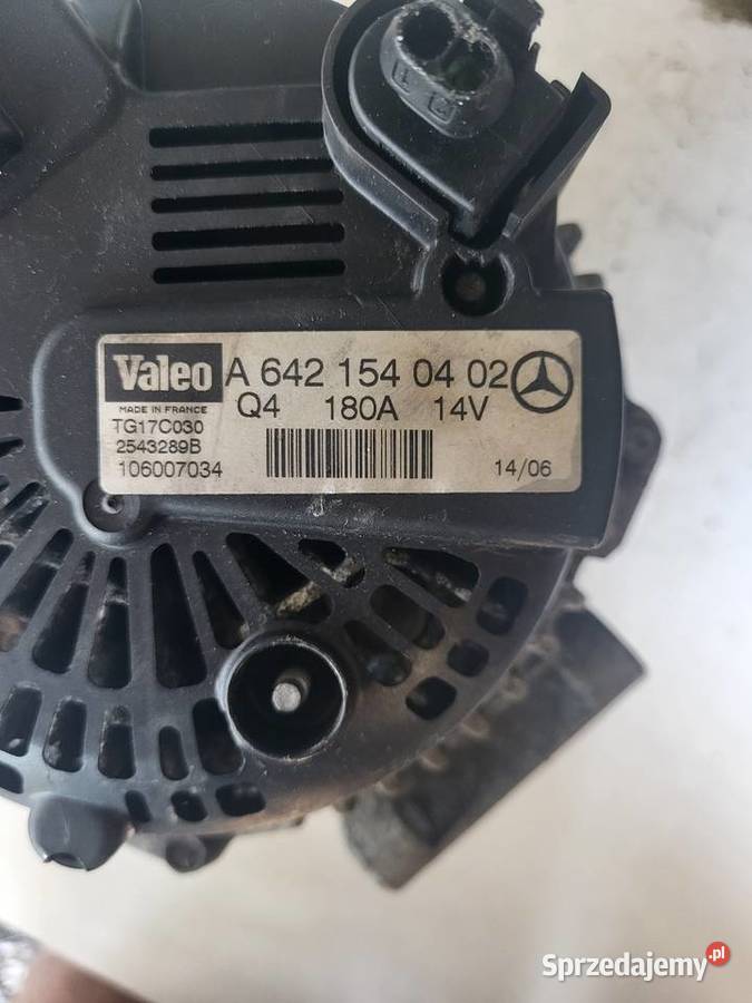 Alternator Mercedes oryginalny A6421540402 podkarpackie Mielec