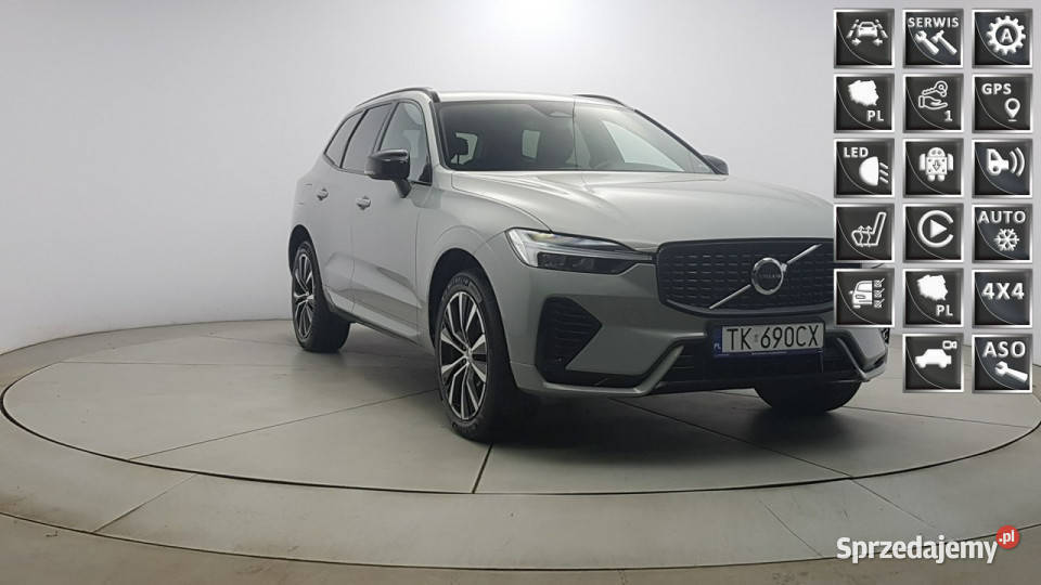 Volvo XC 60 B4 B AWD Plus Dark Z Polskiego światła przeciwmgielne mazowieckie Warszawa