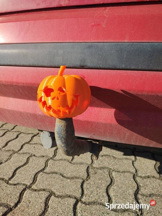 Osłona na hak holowniczy DYNIA HALLOWEEN śląskie Tychy