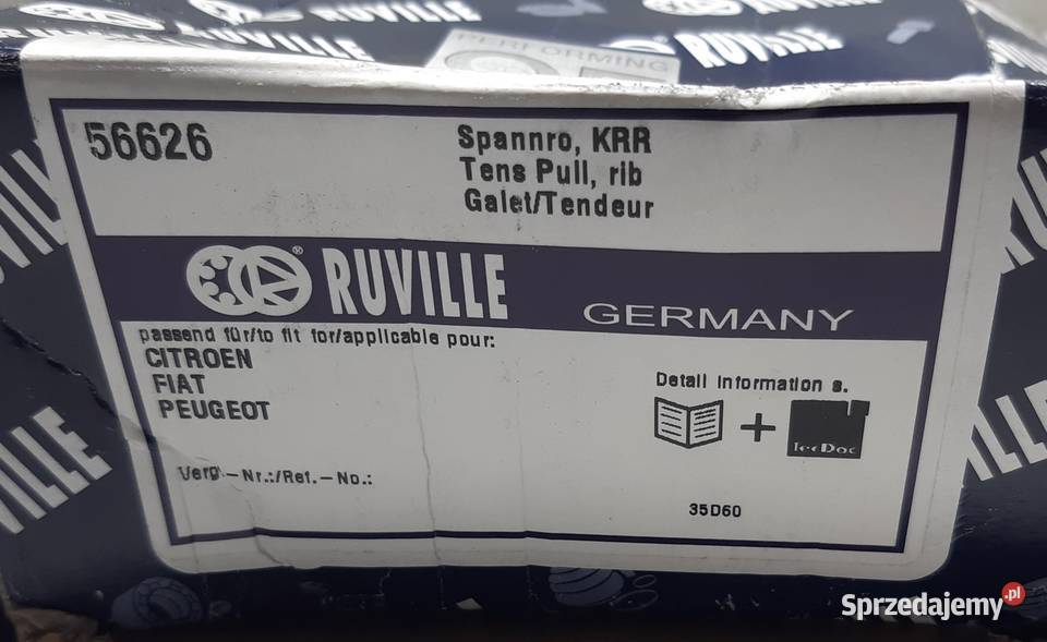 NAPINACZ PASKA CITROEN PEUGEOT LANCIA PEUGEOT Mielęcin