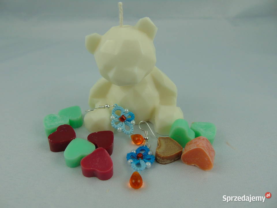 Kolczyki frywolitkowe różne wzory i kolory Wiśniowa sprzedam