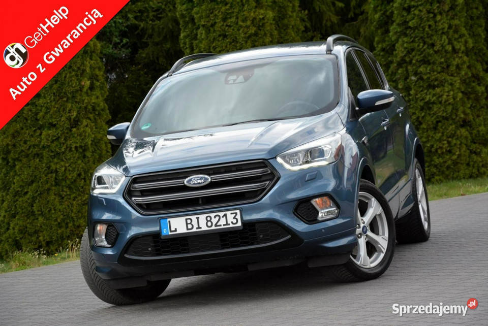 Ford Kuga STLine Skóry 4X4 Radar Xenon Ledy gniazdo AUX mazowieckie