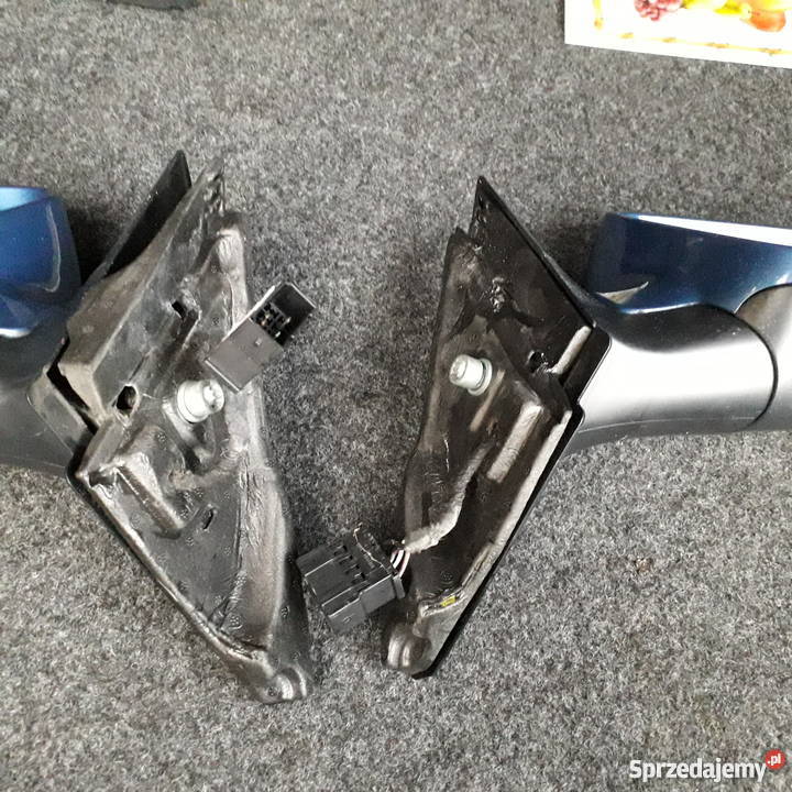 Komplet Lusterek Audi A4 B6 Anglik Niebieskie osobowe Przemyśl
