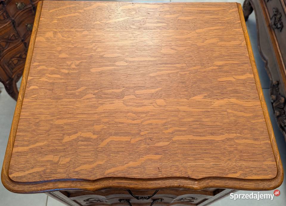 ładna dębowa szyfonierakomoda ludwikowska sklep Meble Dąbrowa Górnicza