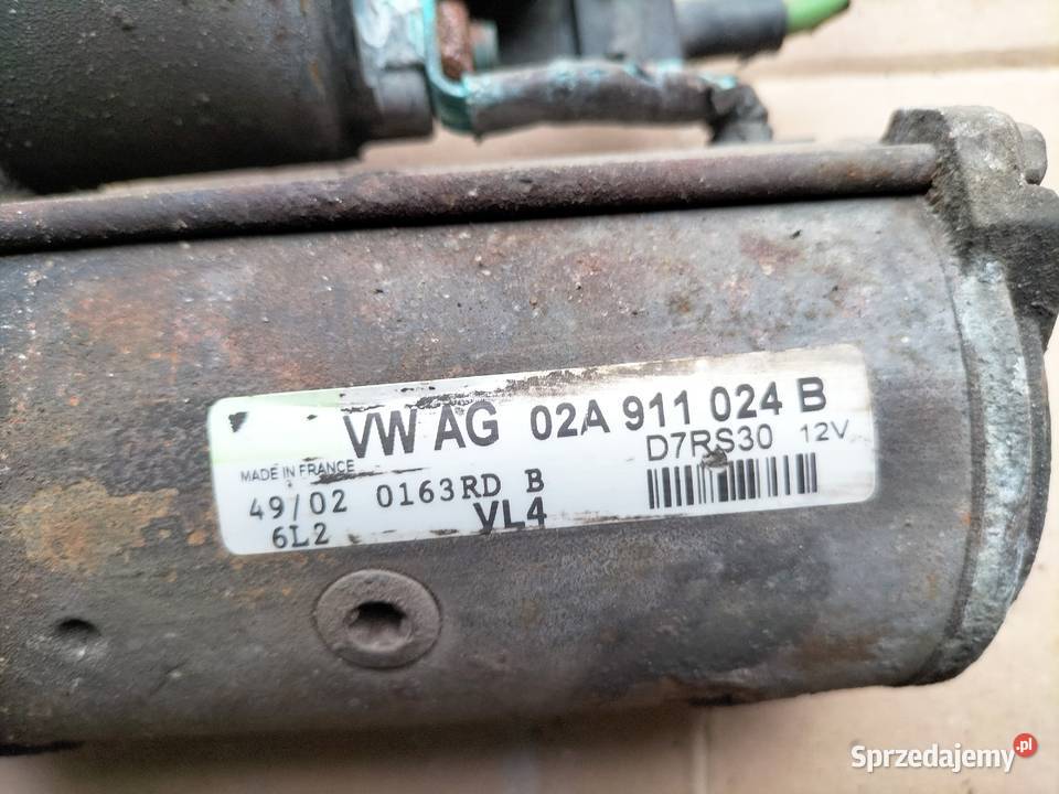AUDI A38L A3 8L 19TDI 130 02A911024B ROZRUSZNIK