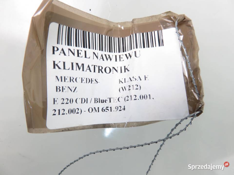 KLIMATRONIK MERCEDES KLASA E W212 A2129004100