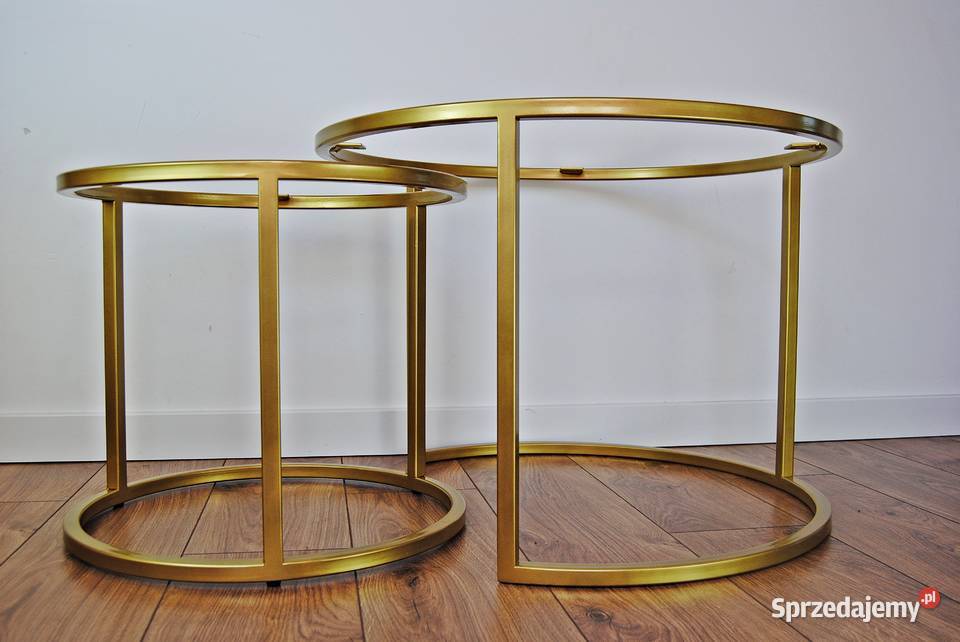 złoty komplet podstaw pod stoliki 6080 lubelskie Lublin