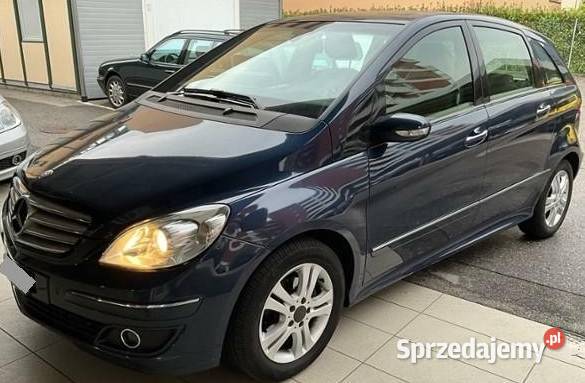 Mercedes Bklasa 2008 automat B170 skórzana tapicerka Klasa B Rybnik