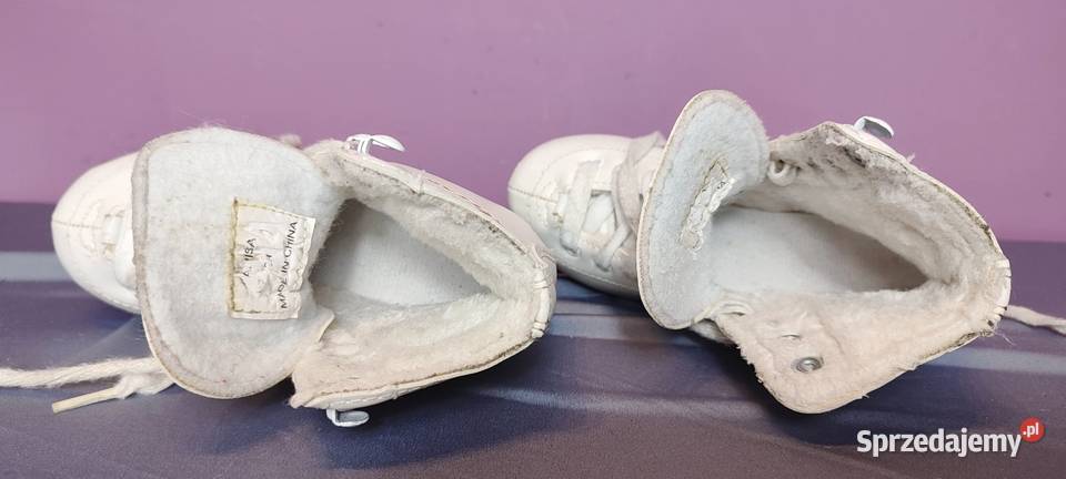 Ocieplane łyżwy figurowe dzieci rozmiar 28 178 małopolskie Jasień