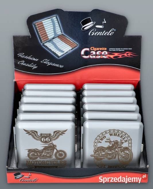 Papierośnica z Motorem Motocyklisty Wielbicieli