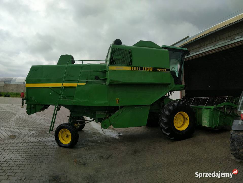 John Deere 1166 hydro 4 heder 36 m hydrostat Nie Hydrostat Wasilków