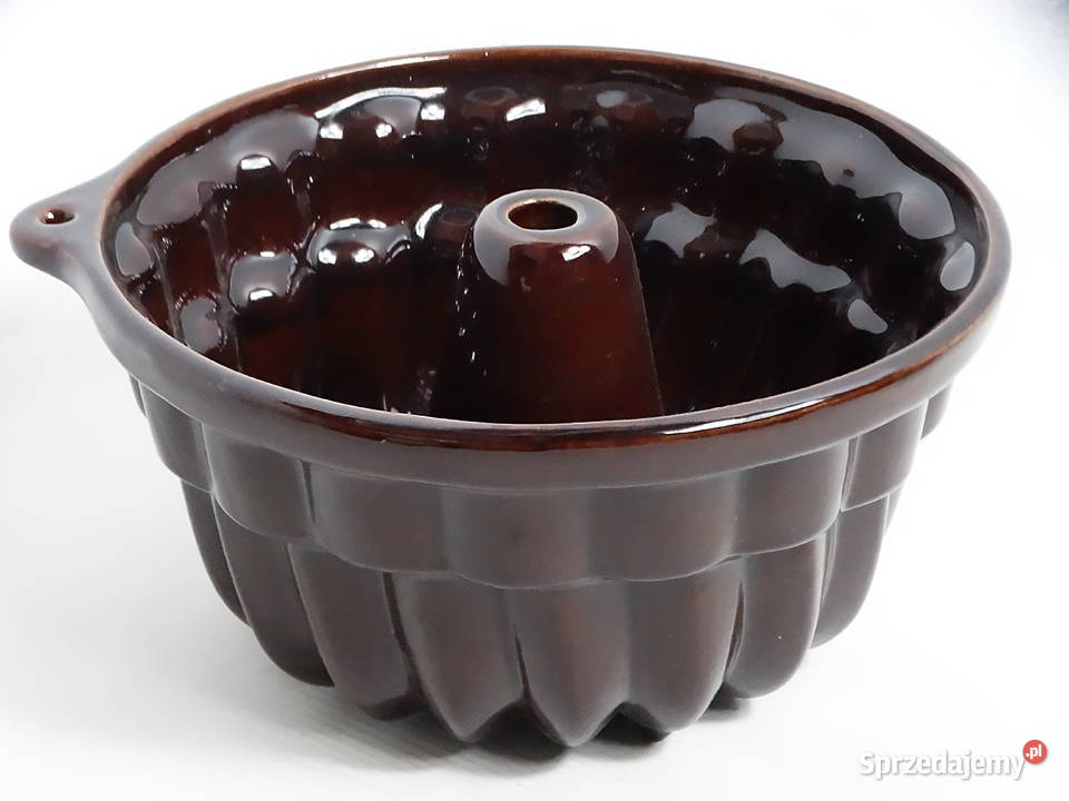 Nowa niemiecka forma ceramiczna do babki Blachy i formy do pieczenia Biłgoraj sprzedam