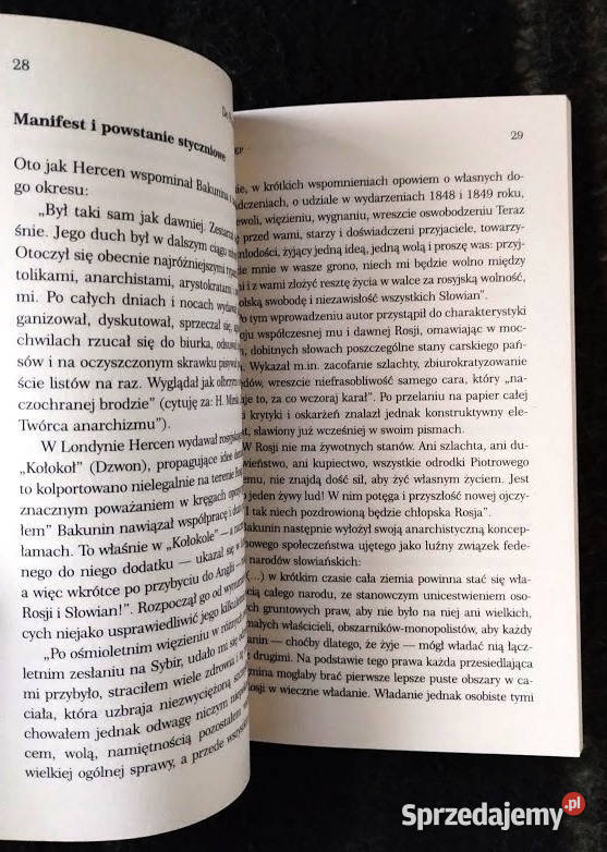 Do Polski Rosji Słowian Michał Bakunin Bełchatów