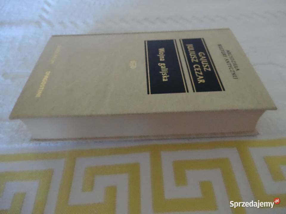 Wojna galijskaGajusz Juliusz CEZAR Arcydz Kult ISBN 8304047071 łódzkie Łódź