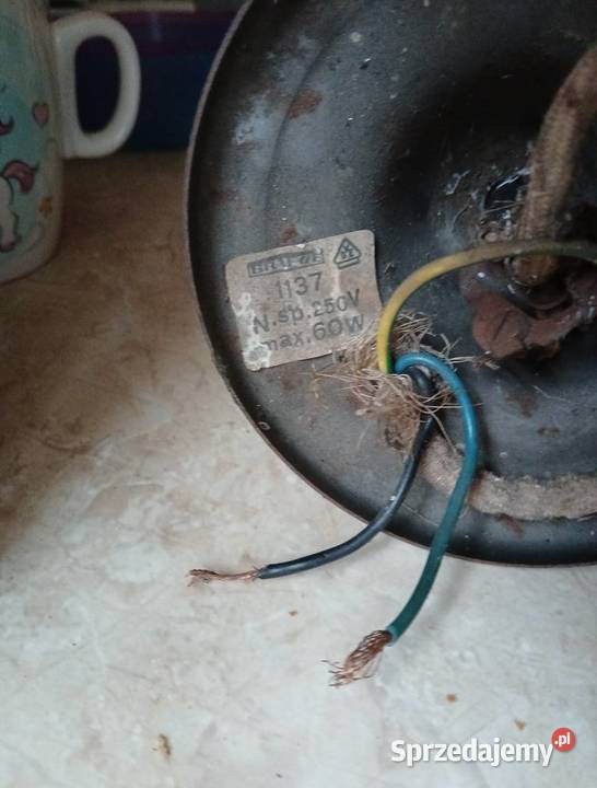 Lampa z epoki do odrestaurowania Całkowita podkarpackie Tarnobrzeg