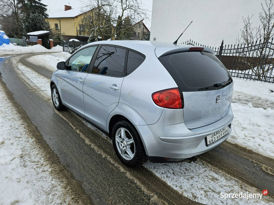 Seat Altea Opłacony Zdrowy Zadbany Serwisowany srebrny Kisielice