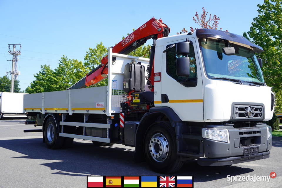 Renault C280 DTI 8 HDS Fassi 56 t Zasięg 8 m Kraków