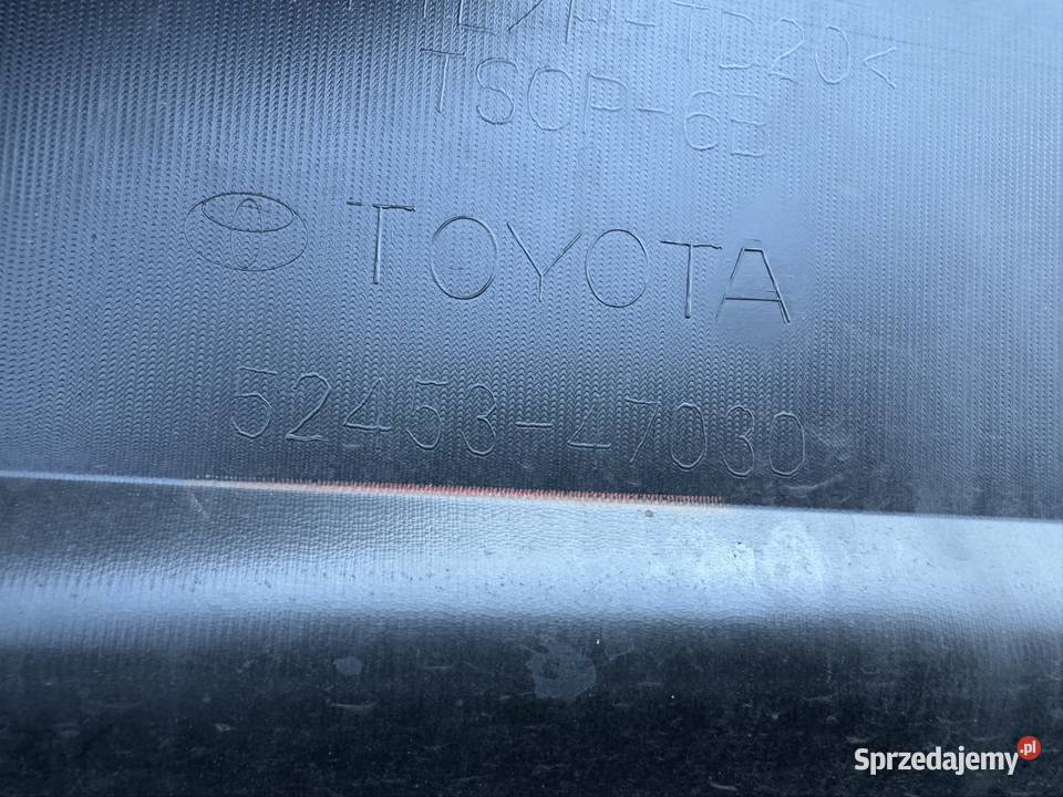 Spoiler dół dyfuzor zderzaka tył Toyota prius Spoilery sprzedam