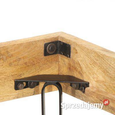 vidaXL Rama łóżka lite drewno mango 200 x 200 Warszawa