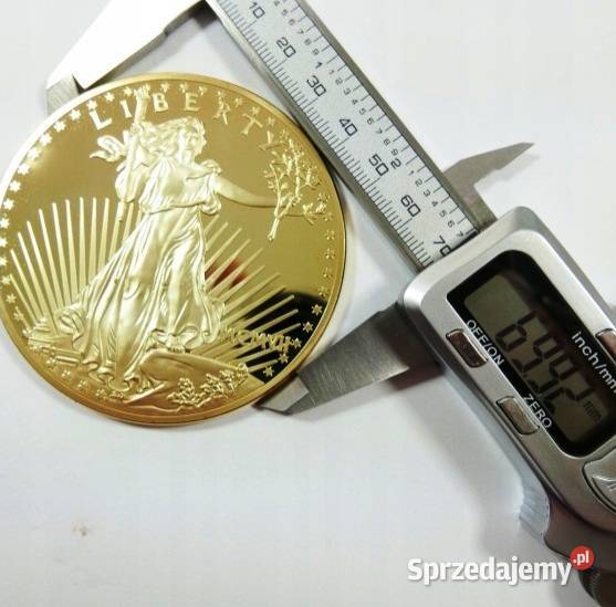 Moneta Liberty Double Eagle Bogini Wolności 70 Sosnowiec sprzedam