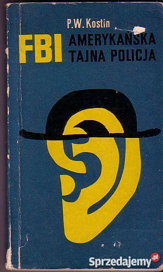 6300 FBI AMERYKAŃSKA TAJNA POLICJA PW KOSTIN Czyrna