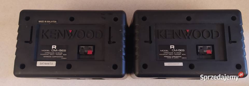 Głośniki Kewood 2 sztuki